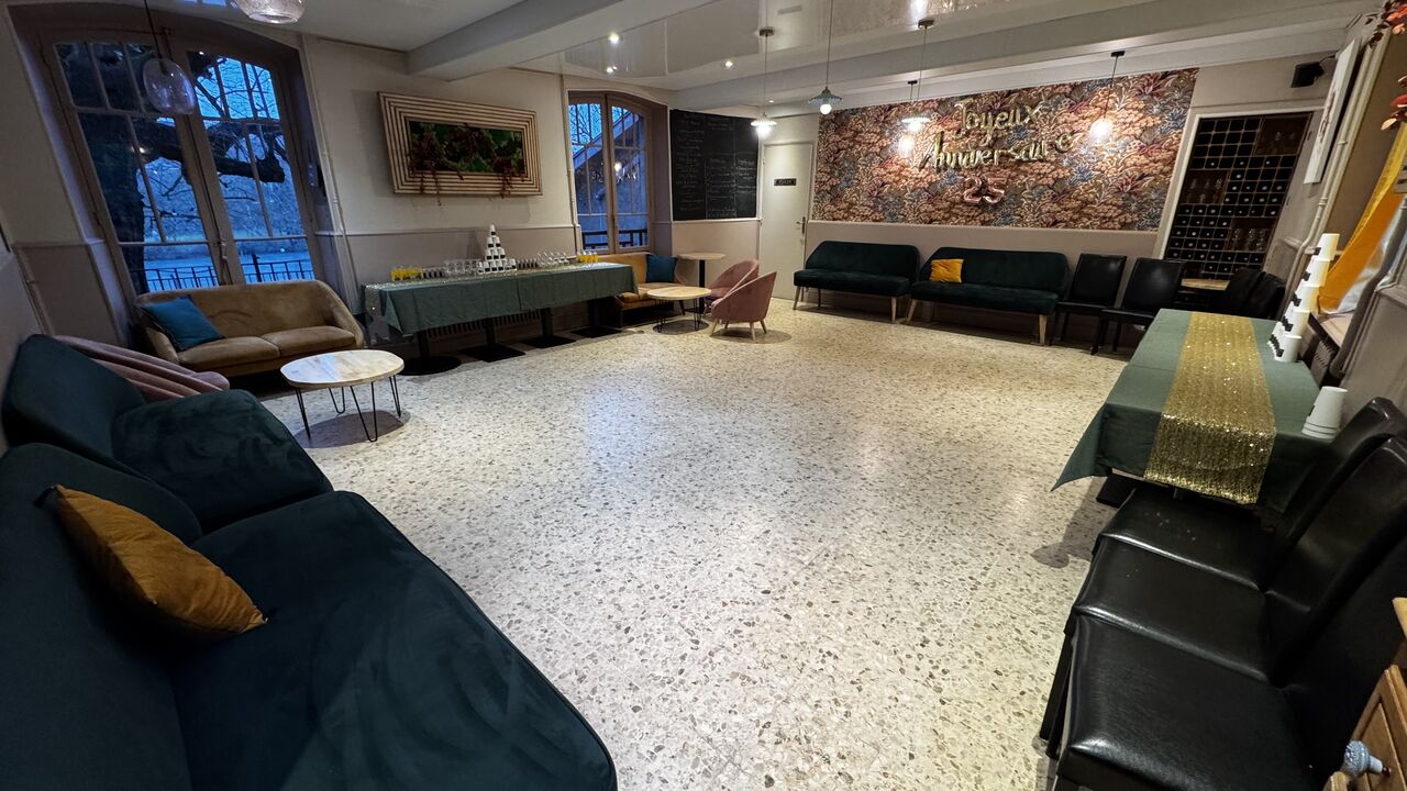 Salle de restaurant privatisée