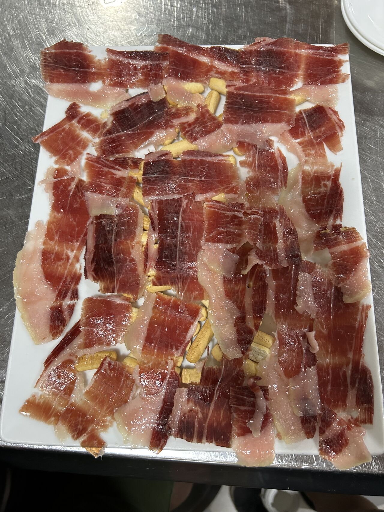 Plato de jamon