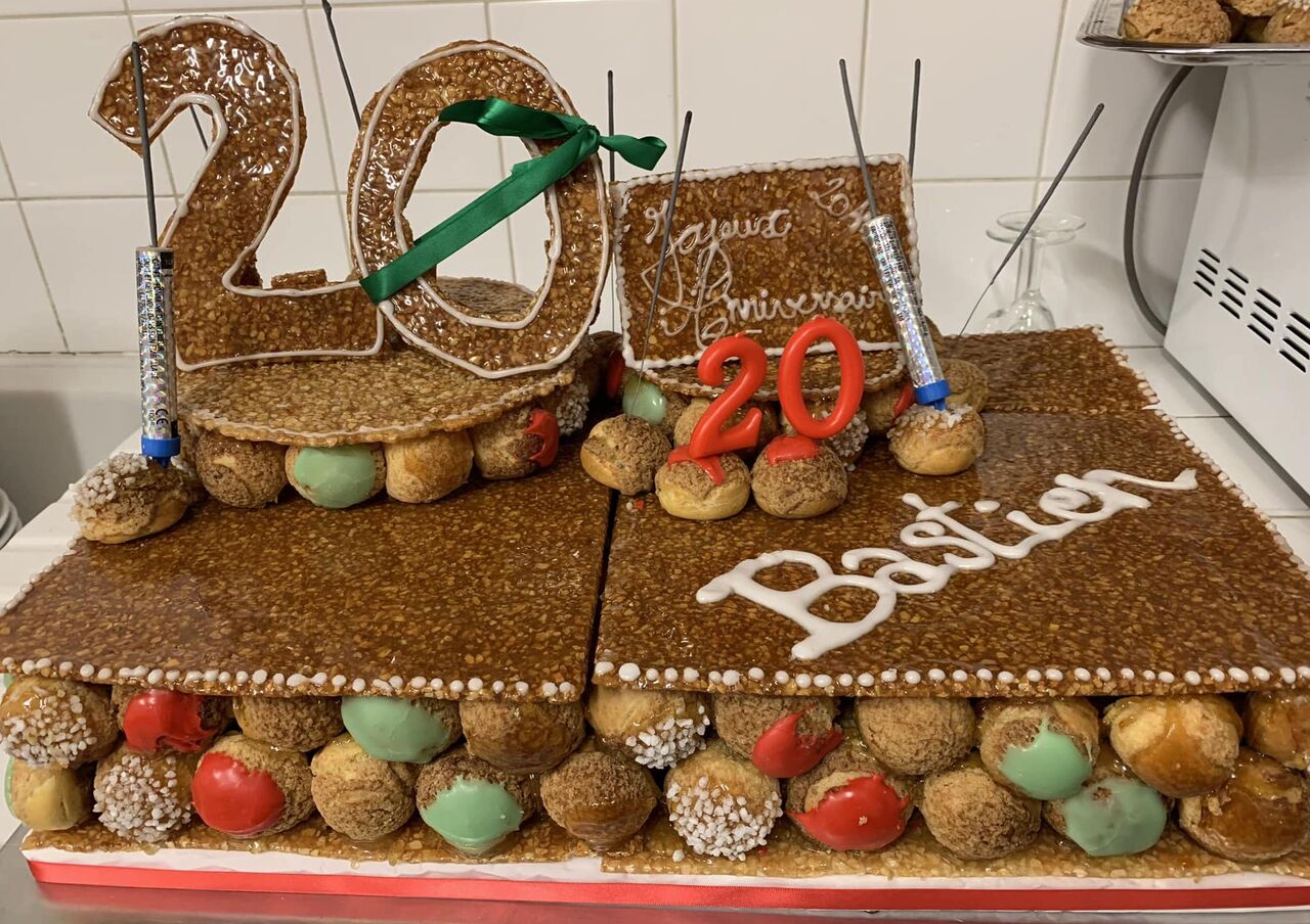 Pièce Montée Chou Nougatine