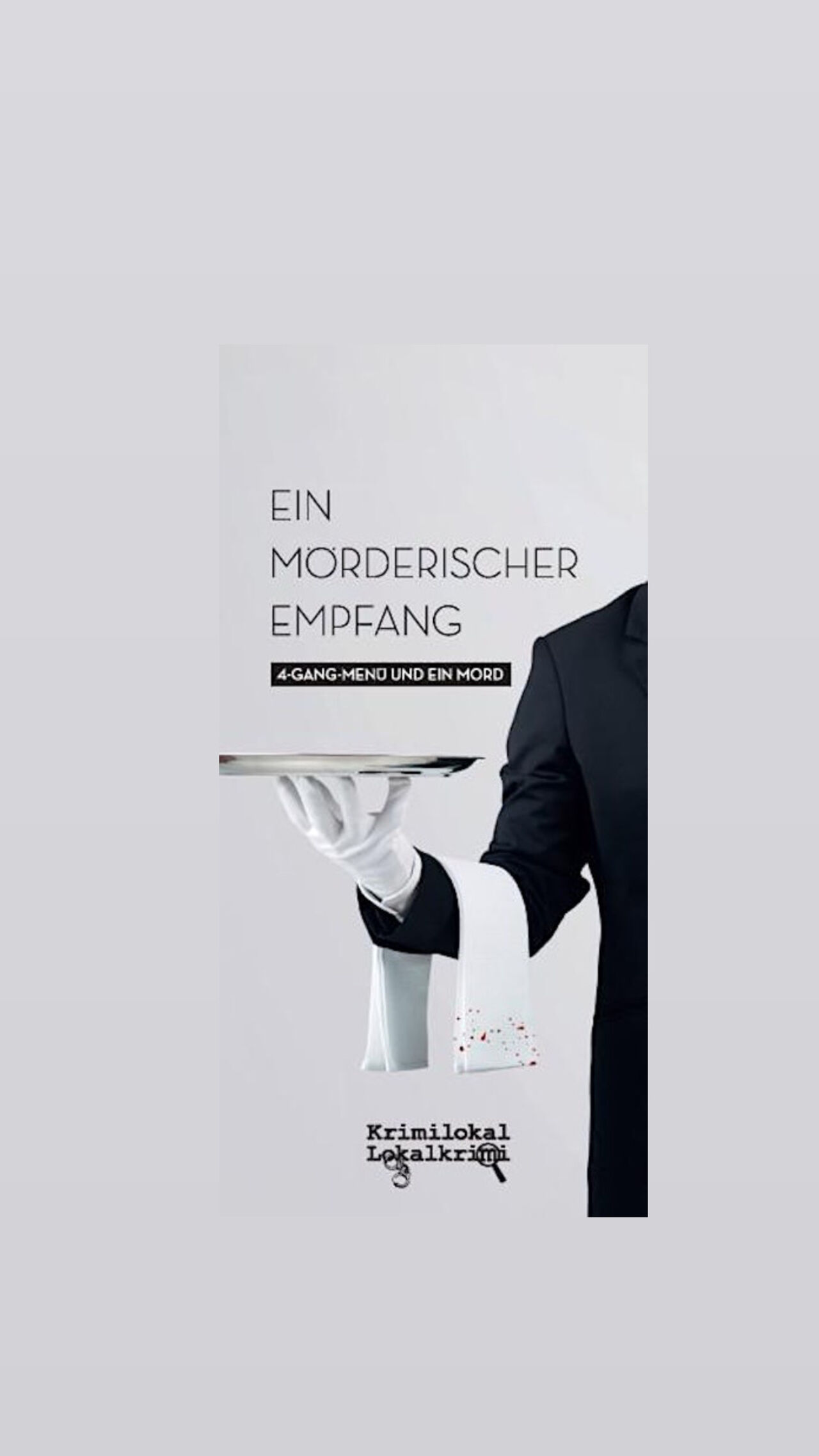 Krimidinner ein mörderischer Empfang am 13.02.2025