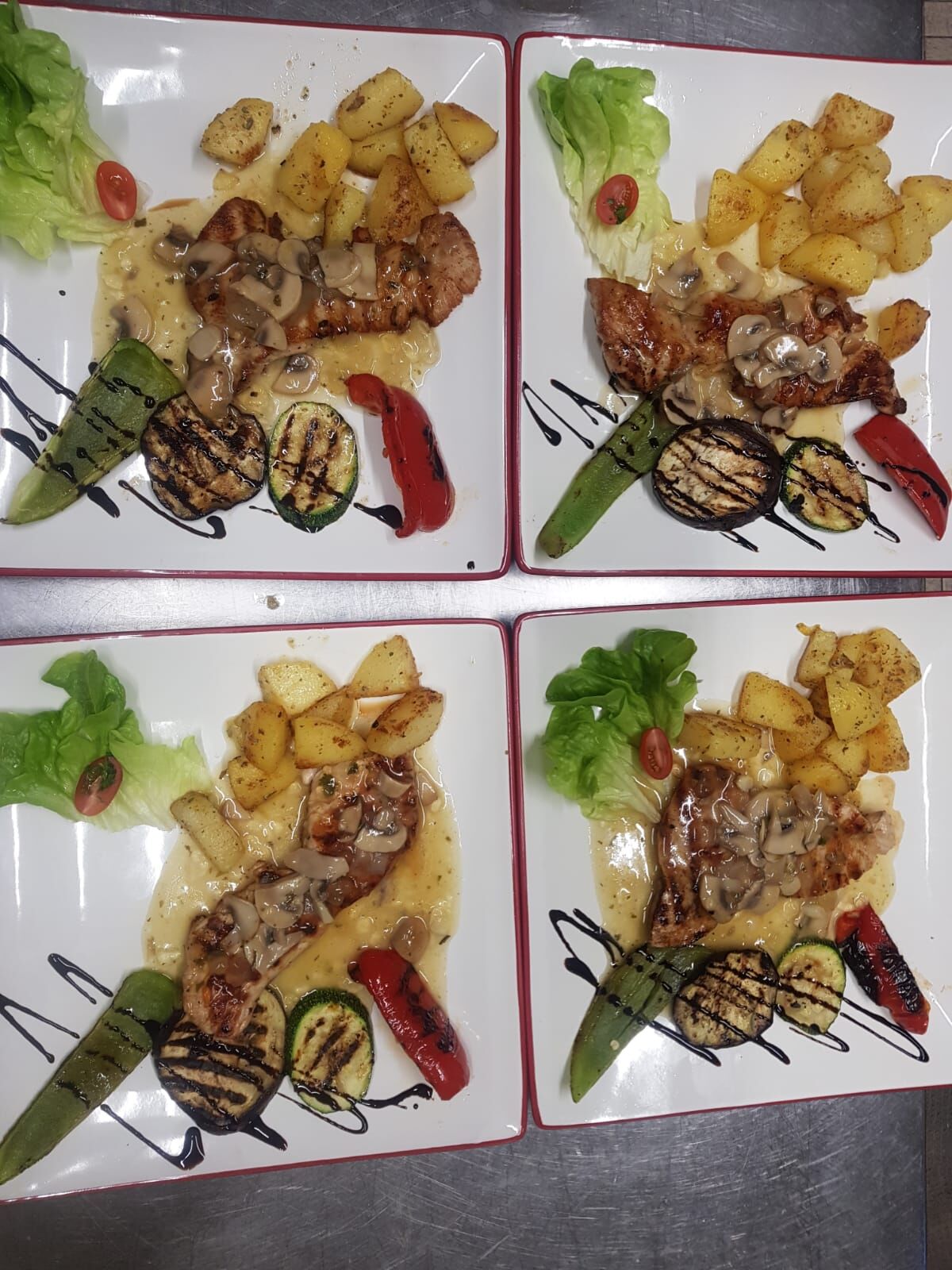 Gegrillte Putesteaks