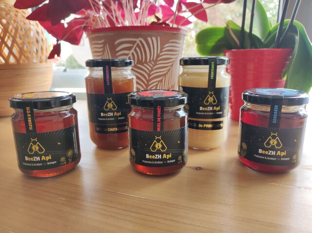 Miel BeeZH Api à Miniac Morvan