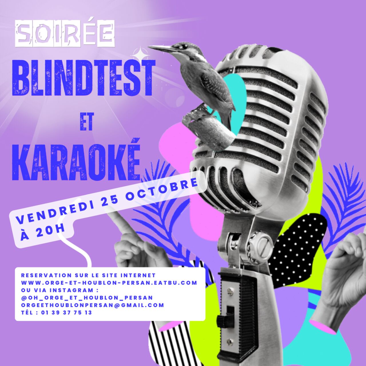 Soirée Blind test et Karaoké