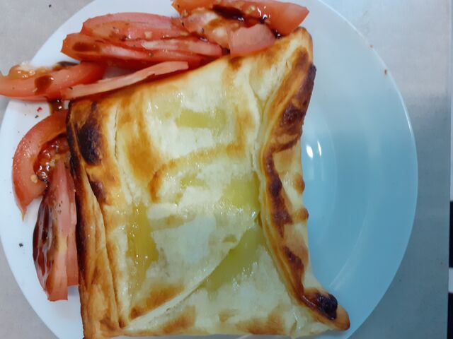 Feuilleté au chèvre 