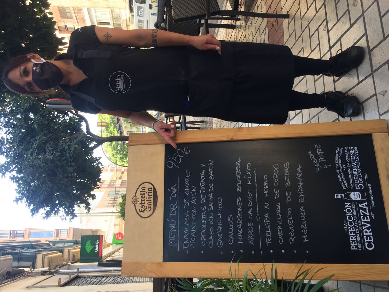 Menú del día con una gran variedad de platos todos los días