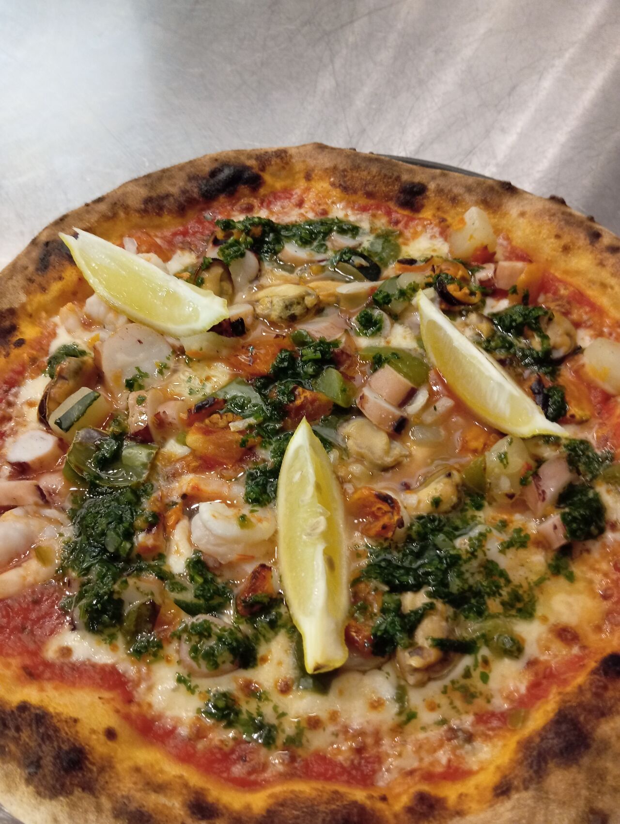 PIZZA FRUTTI DEL MARE