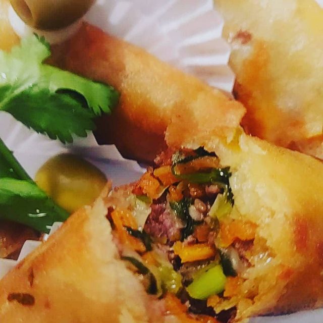 Rolletos Con carne y verduras