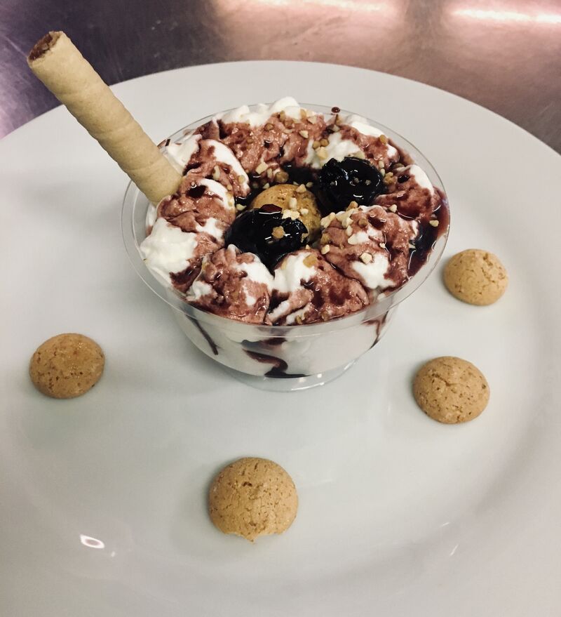 La coupe amarena semi glacée