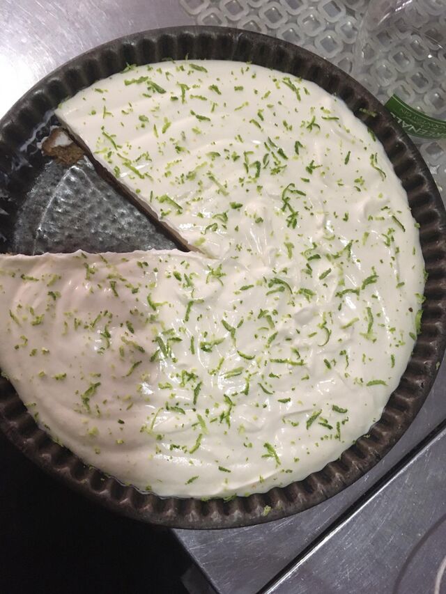 Tarte de Lima caseira