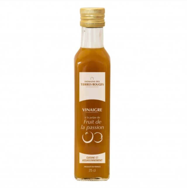 Vinaigre à la pulpe de fruits-fruit de la passion - 25cl - 8,70€