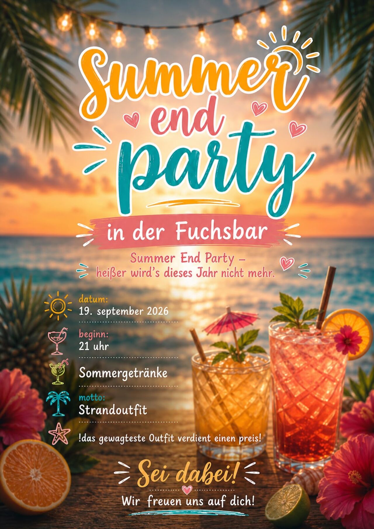 Summer End Party in der "FuchsBar"