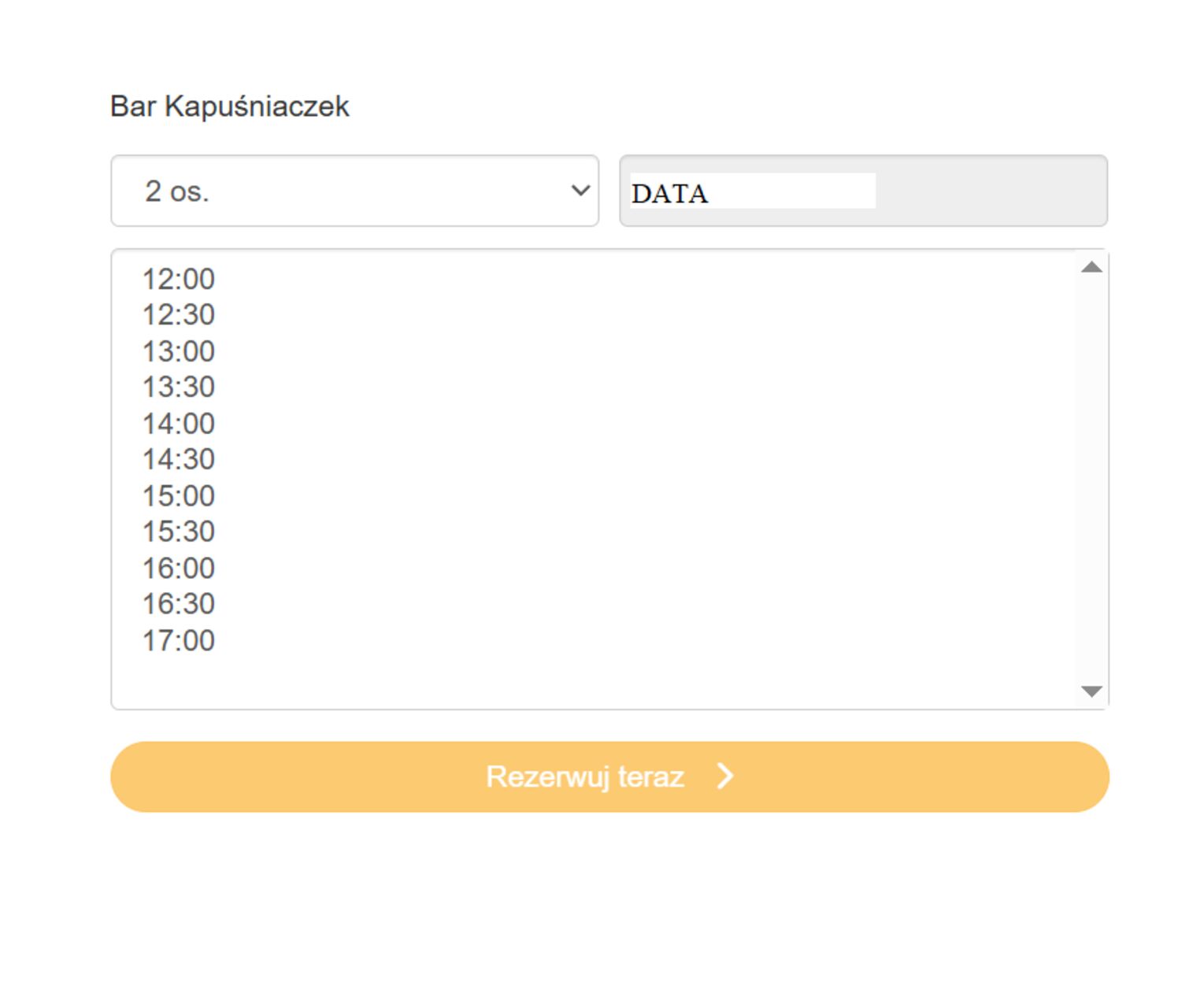 Zarezerwuj stolik ONLINE – szybko, wygodnie i o każdej porze!