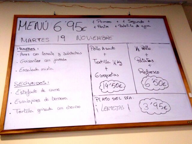 Menú 19de noviembre 