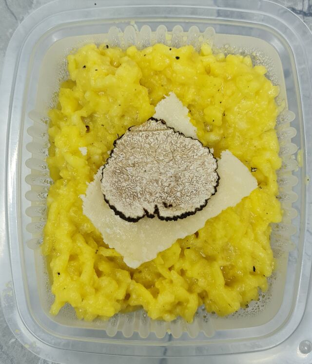 Risotto safran truffe blanche du Périgord