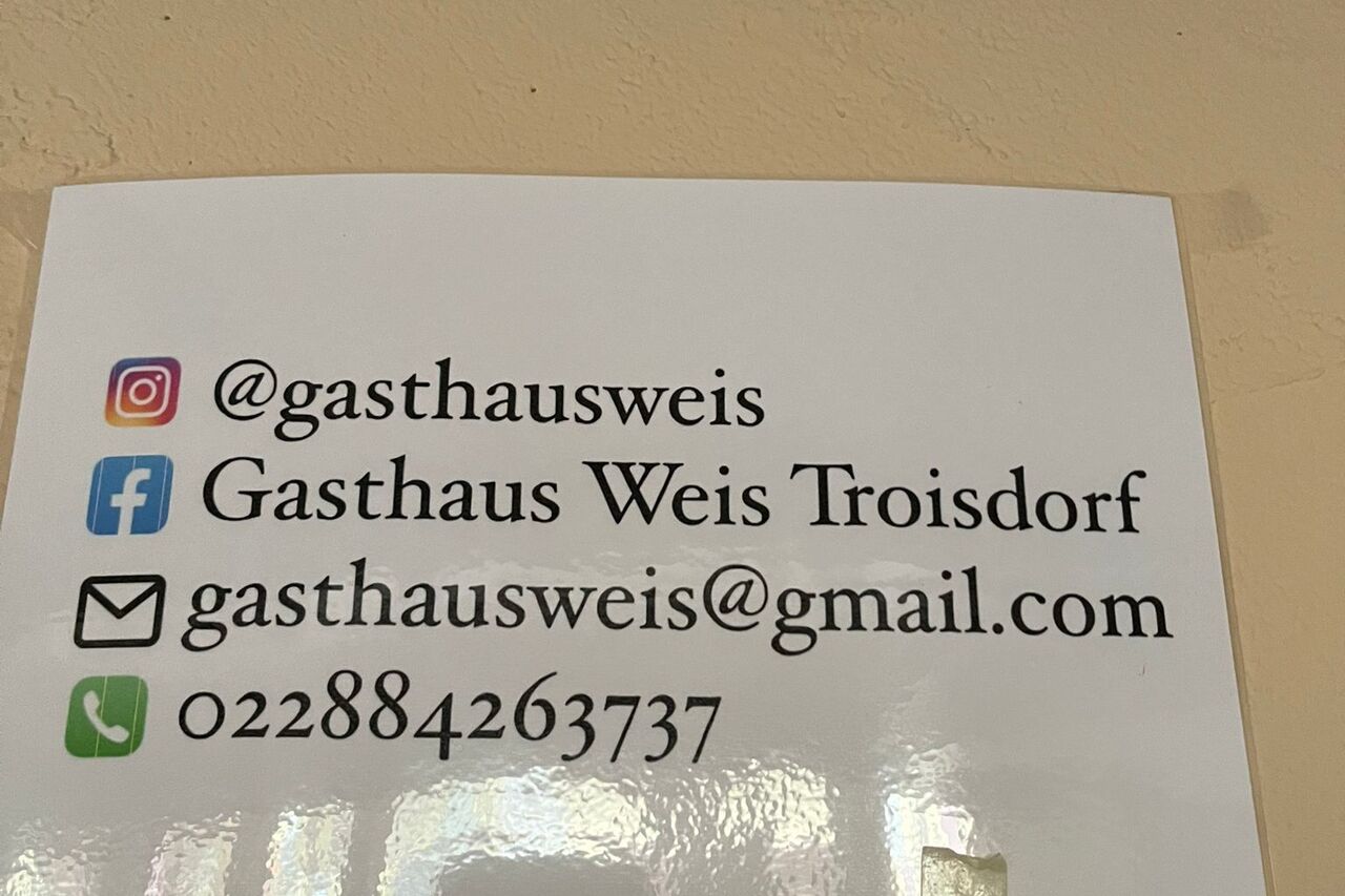 Besuchen Sie das Gasthaus Weis in Troisdorf...