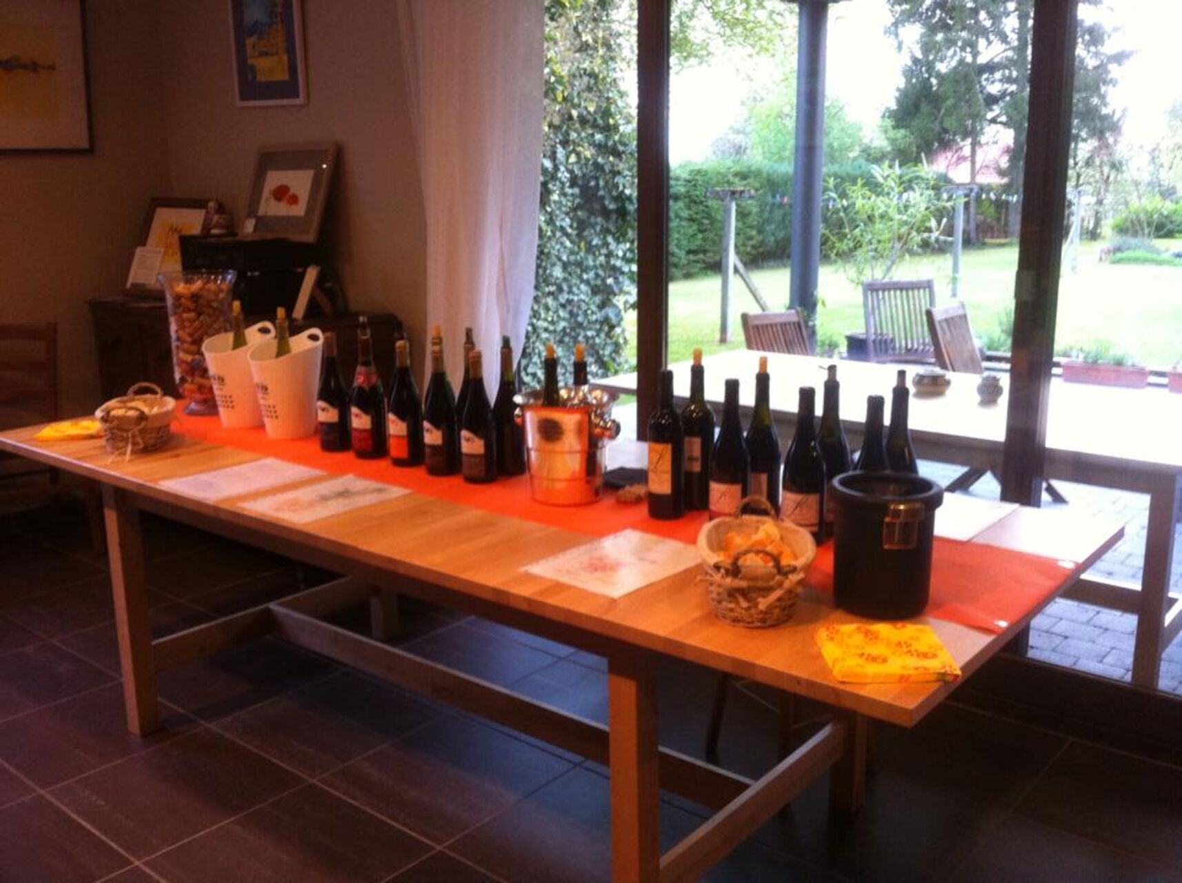 Dégustation de vins