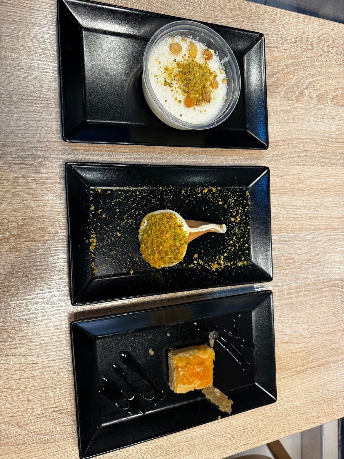 Mouhalabiye , Assafiri , Baklawa