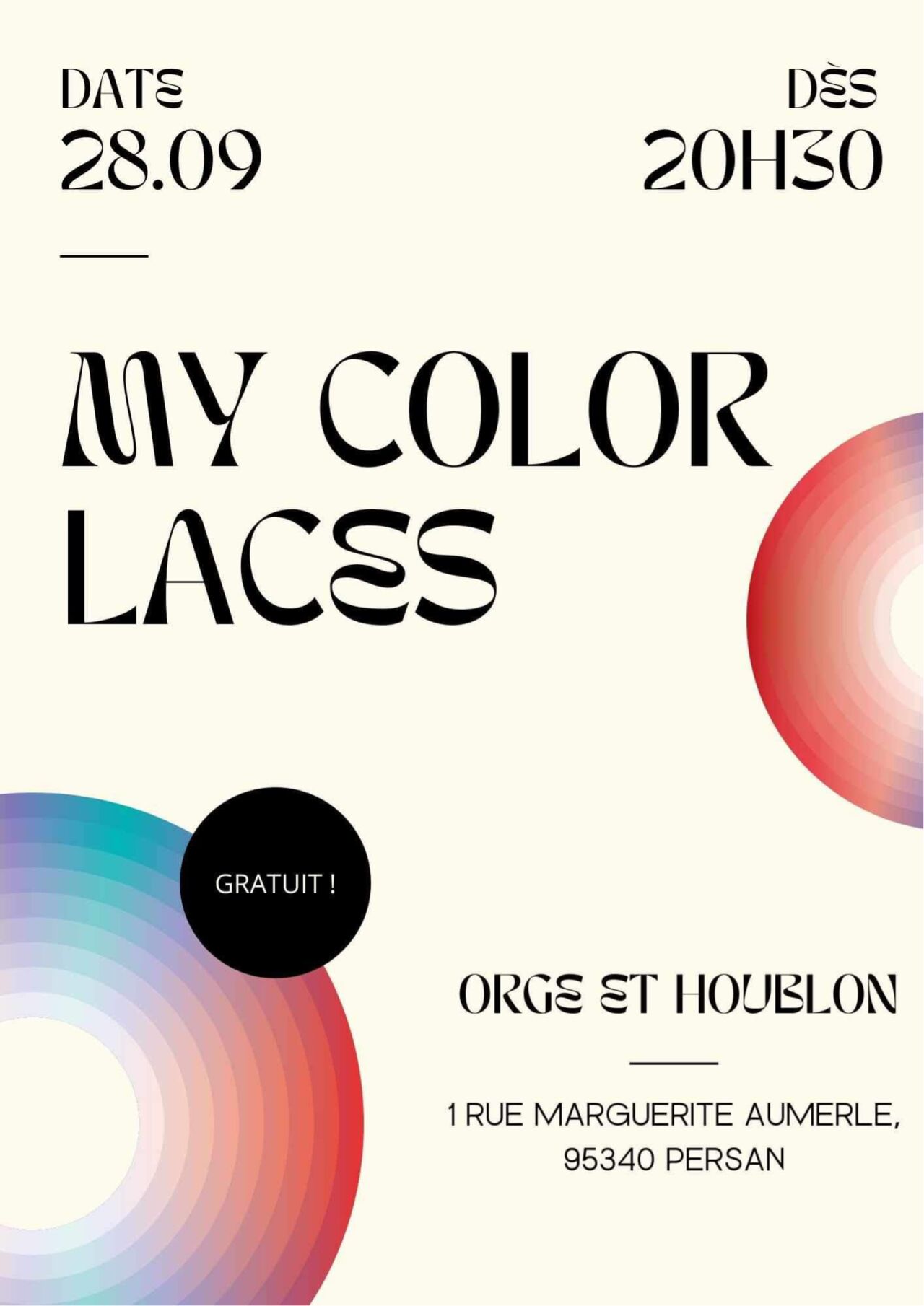 Concert My Color Laces