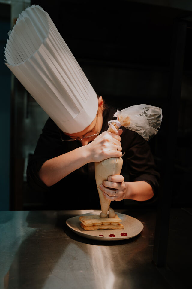 La Cheffe et concentré 