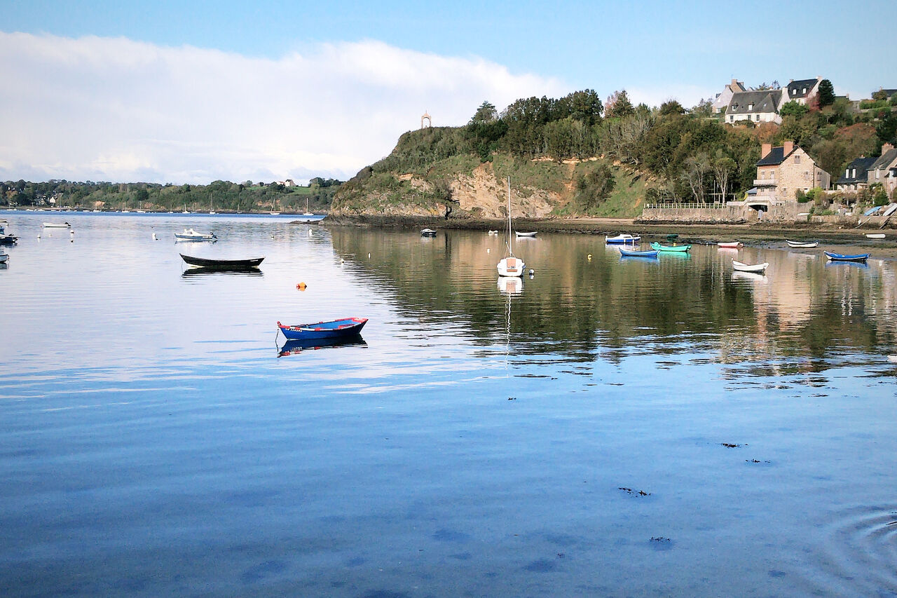Saint Suliac, village classé parmi " Les Plus Beaux Villages de France "