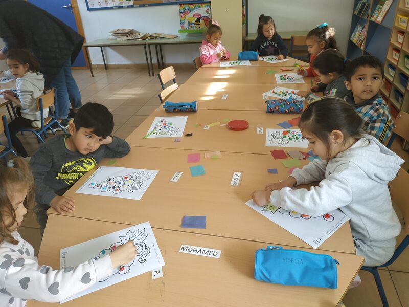 Taller infantil en colegios
