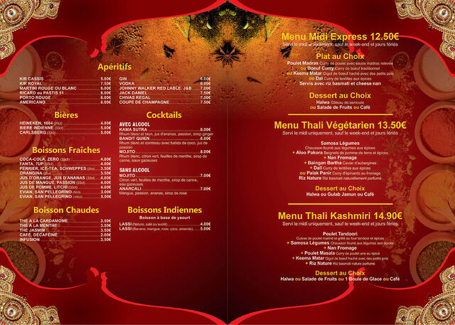 RESTAURANT MENU 2