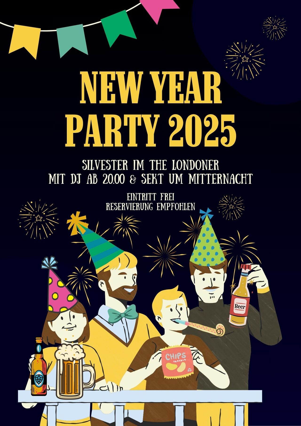 AUSGEBUCHT 31 DEC - New Year Party 2025