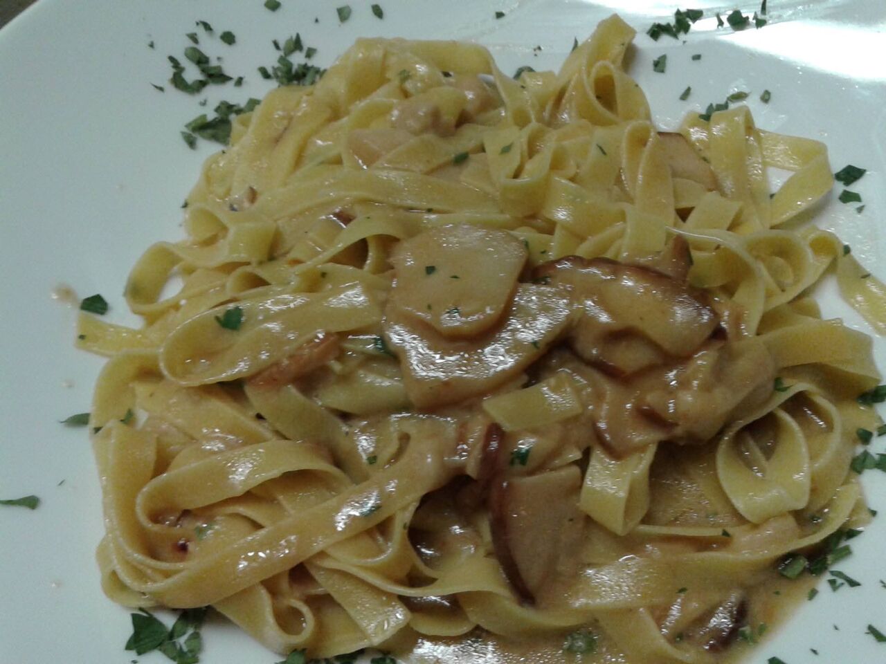 tagliatelle ai funghi porcini
