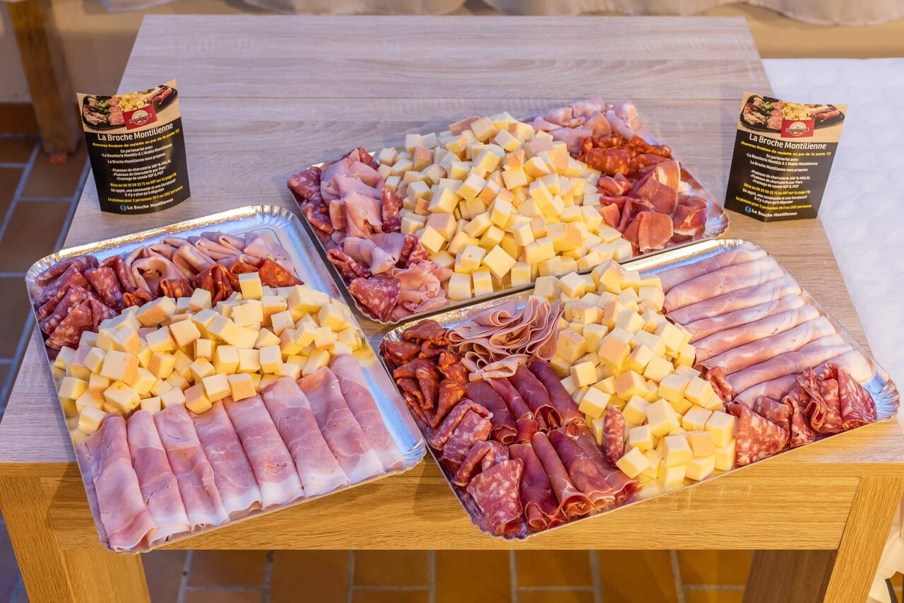 Plateaux pour 12 pers