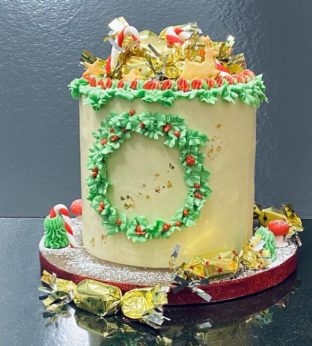 Cake design de Noël 