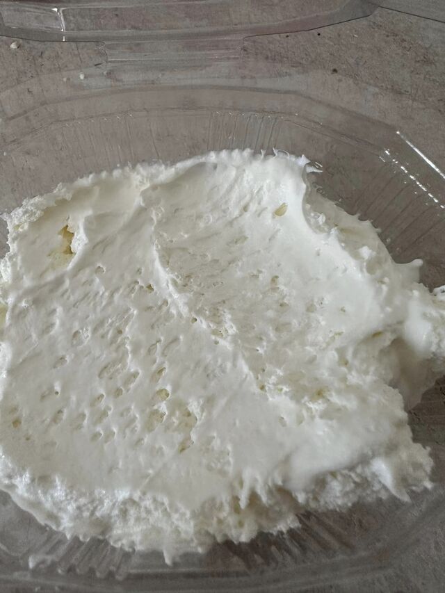 Des produits frais dans nos desserts