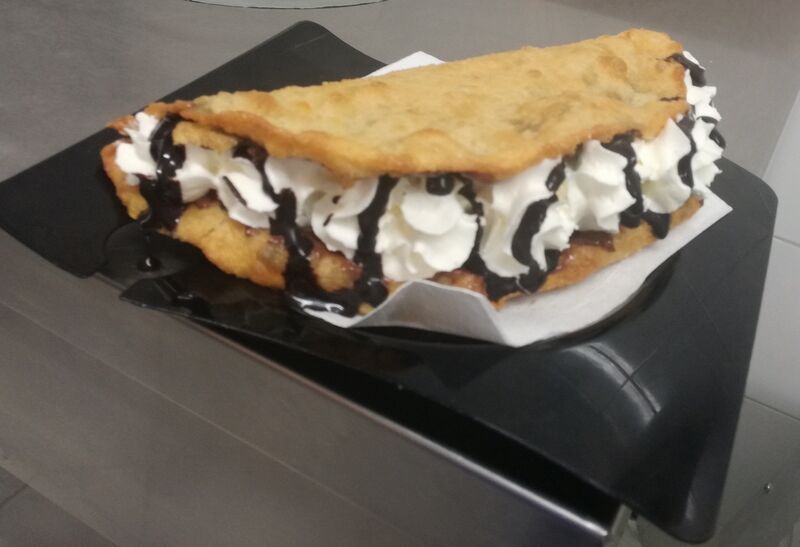 PANZEROTTO NUTELLA E PANNA