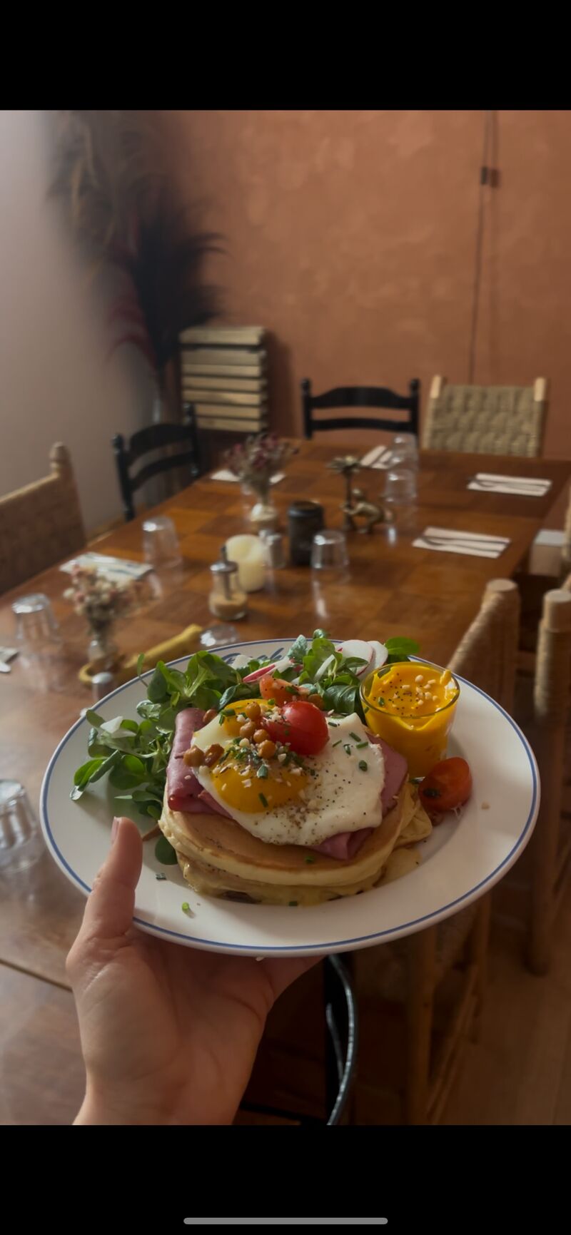 Pancakes salés/ savoury pancakes 