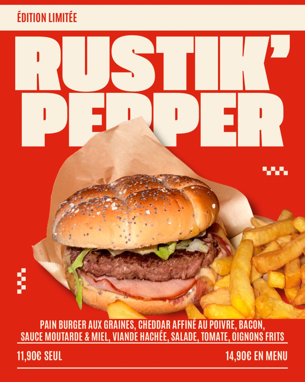 Le Burger du mois ! 🍔