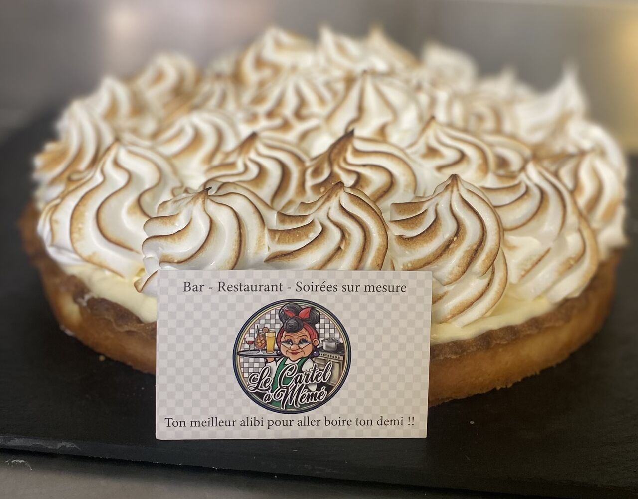 Tarte citron meringuée 