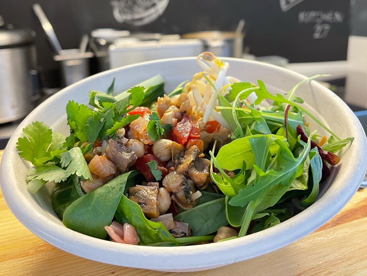 Indisches Linsen Masala Bowl