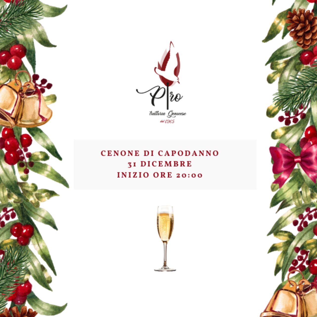 🍾 CENONE DI CAPODANNO 🍾