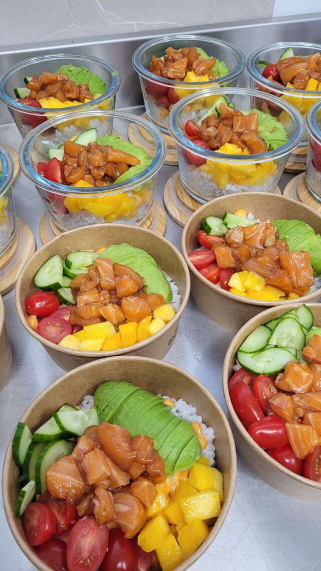 Les poke bowls