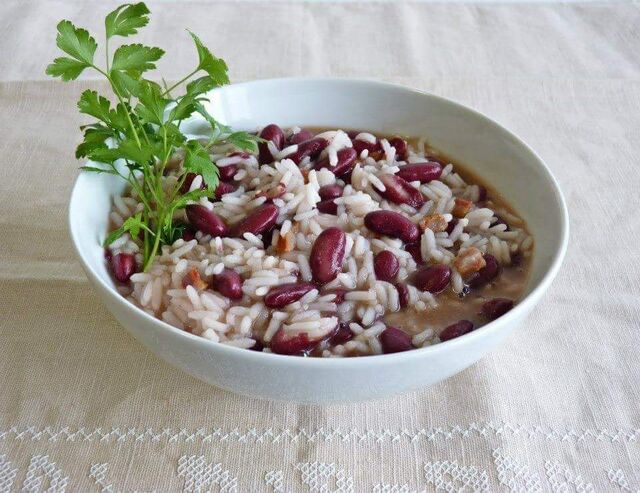 Arroz de feijão 