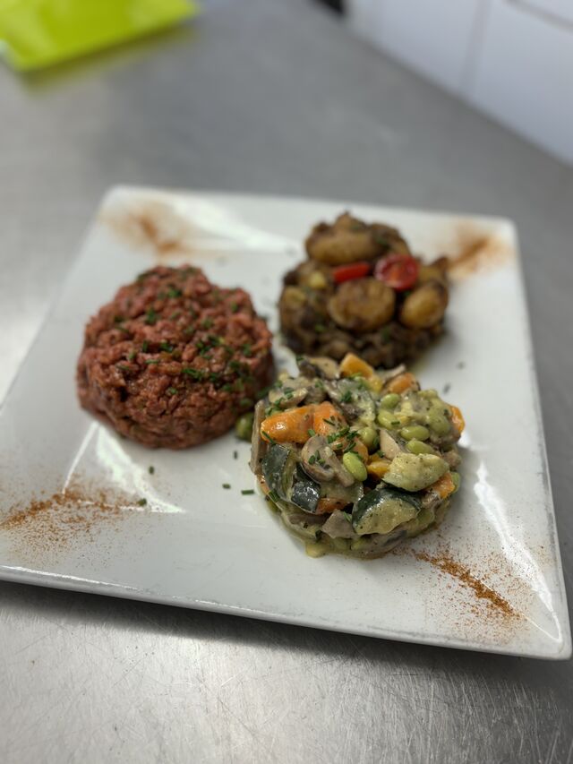 Le Tartarede Boeuf à l'Italienne