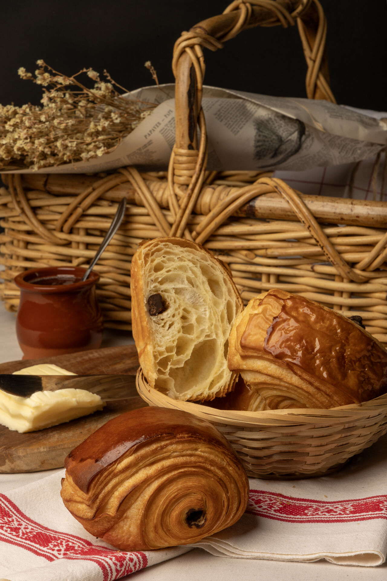 Les pains au chocolat