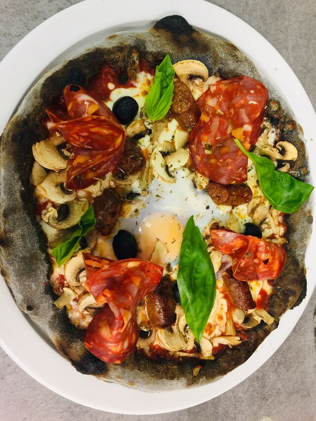 *PÂTE CHARBON VÉGÉTAL MAISON. UNIQUE SUR CONFLANS 