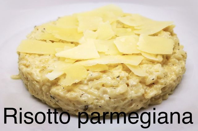 Parmegiano risotto
Risotto au parmesan 