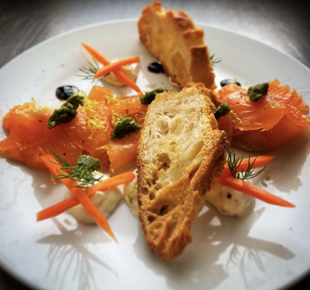 Gravlax de truite