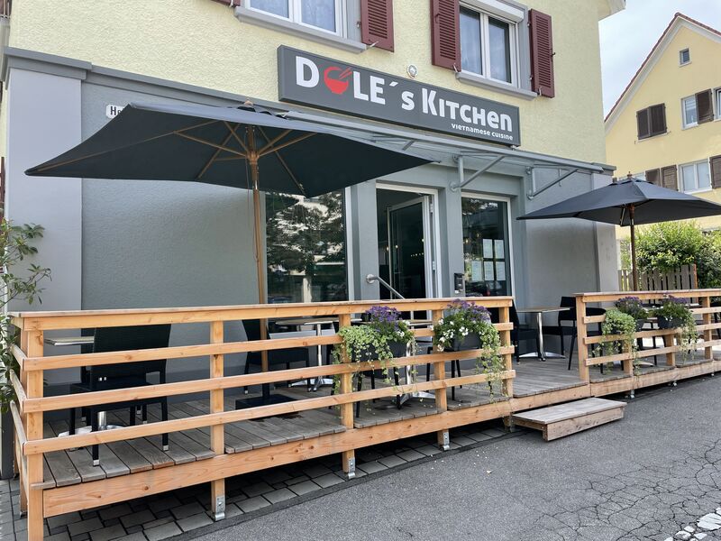 Gemütlicher Außenbereich