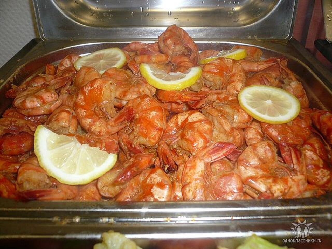 Black Tiger Garnellen in BBQ
Креветки в барбекю