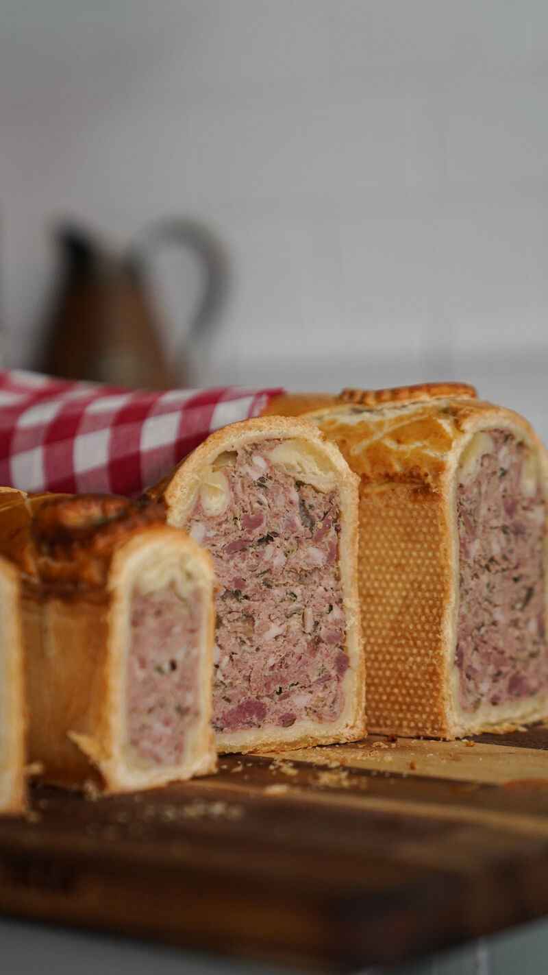 Les pâtés en croûte