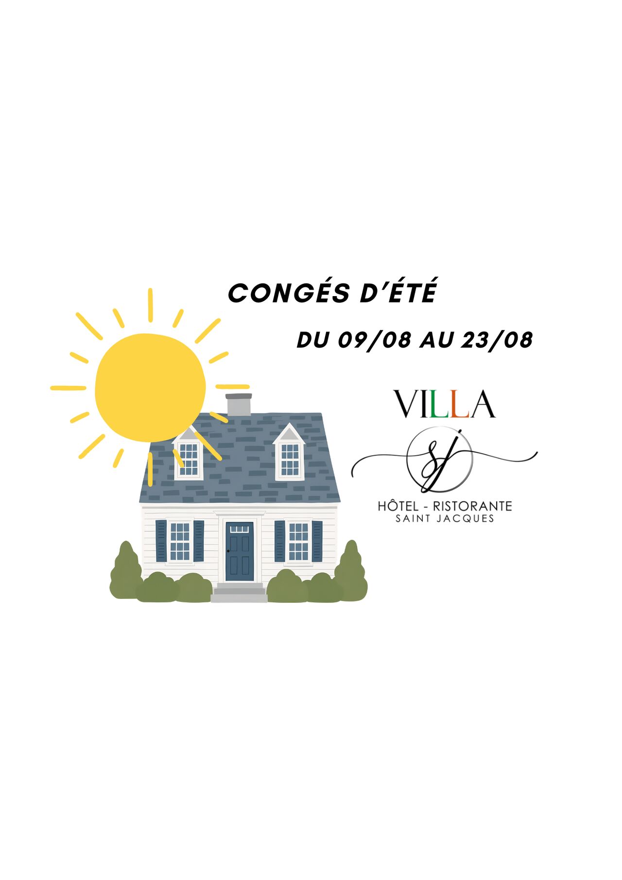 Congés d'été