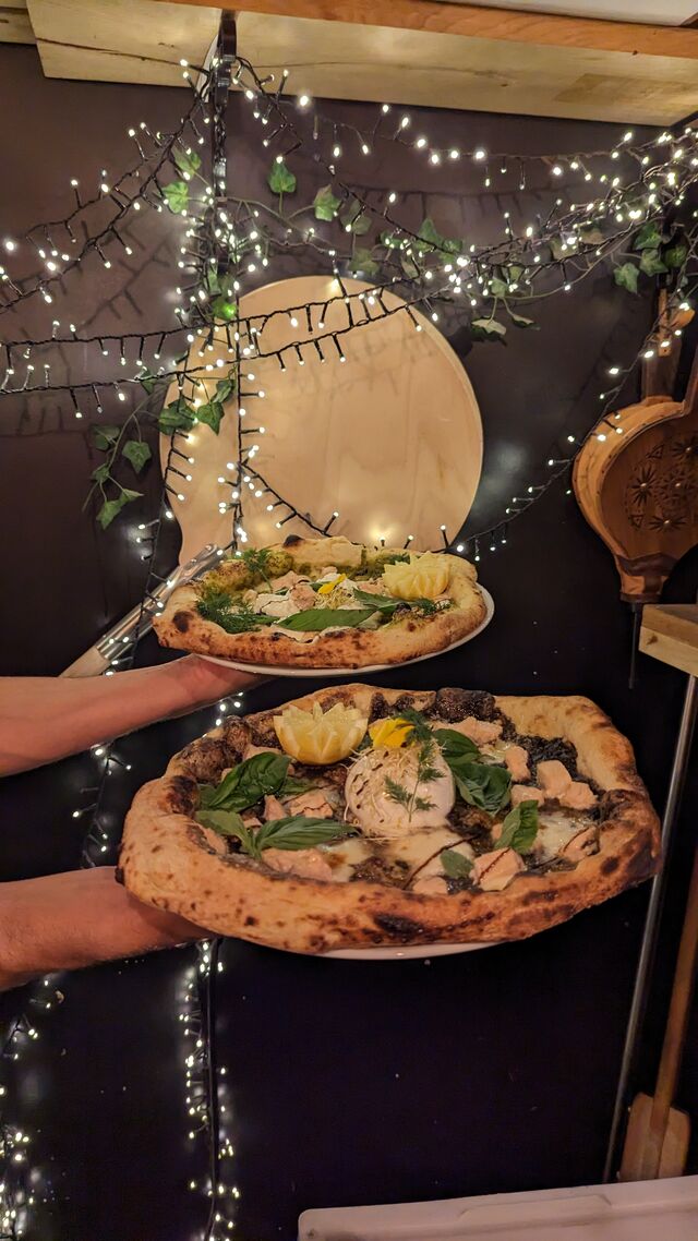 Pizza à la truffe 