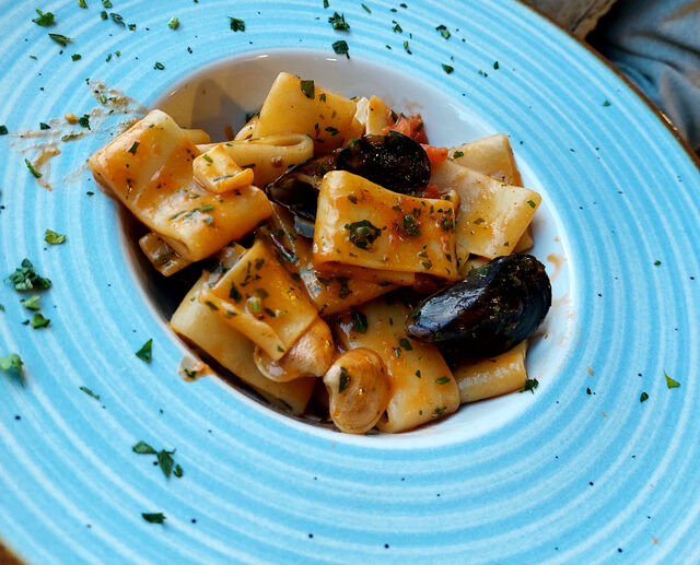 Calamarata allo scoglio